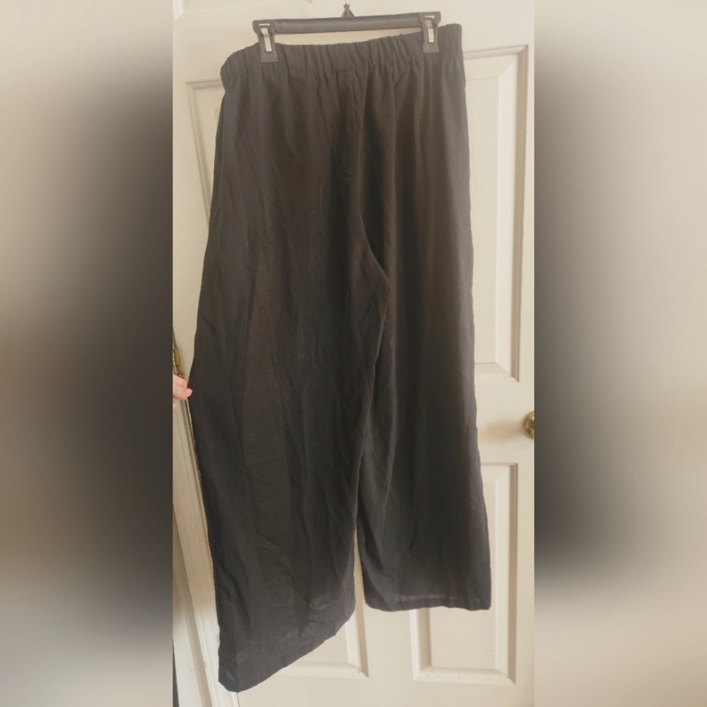 Shein split wide leg pant